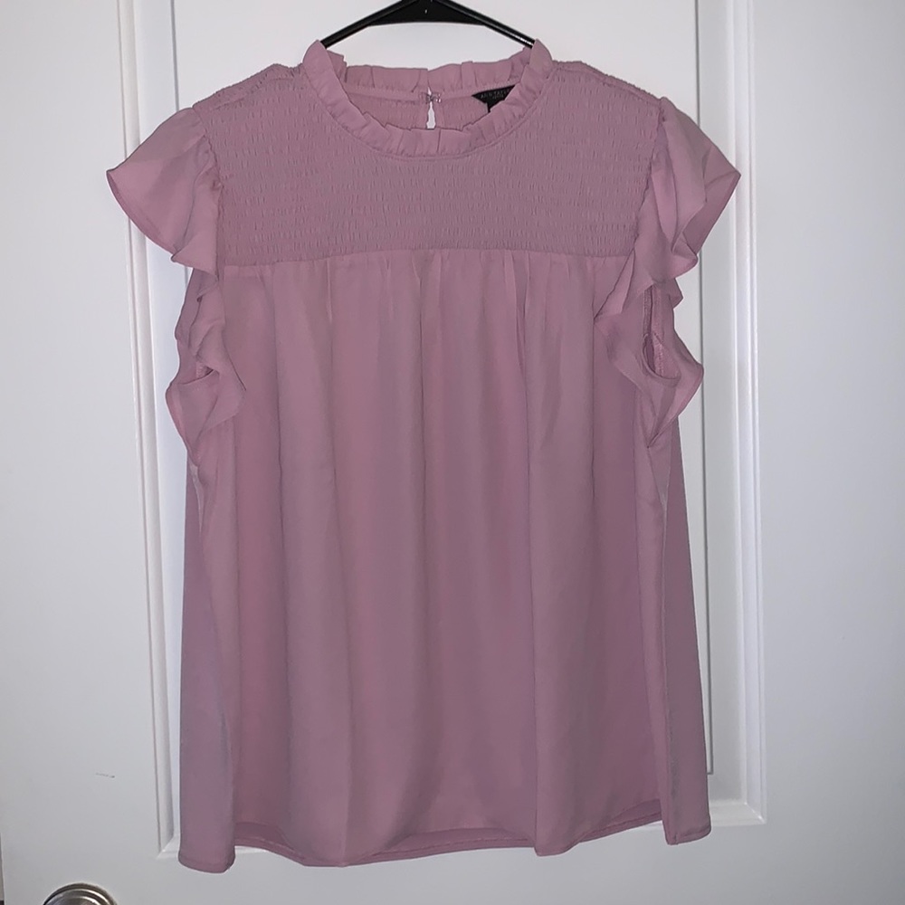 ann taylor lavender shirt.